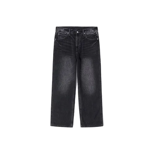 Lee совместный бренд модель FW25 Джинсы Мужские Черный Серый