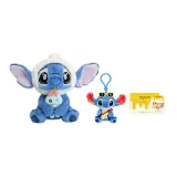 Stitch Bag Plush Effect + Stitch Multicolor Pendant + Открытка