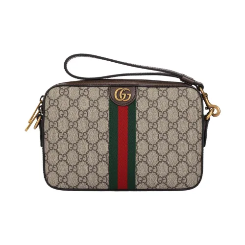 GUCCI Ophidia Холст с кожей Комбинированный Camera Сумка Сумки через плечо Сумка на плечо Унисекс