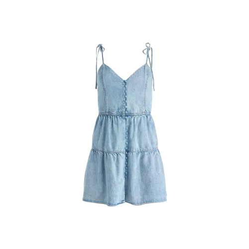 ALICE+OLIVIA Amelia Синий Женские Слиплатья