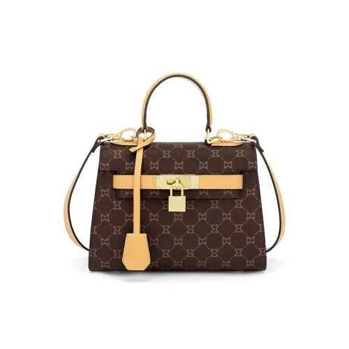 MashaLanti PVC Сумка Женская Темно-Коричневая