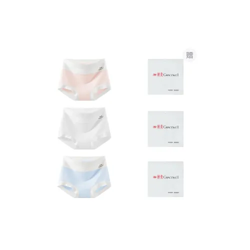 GRACEWELL Женское нижнее белье сумка для покупок 3 упаковки