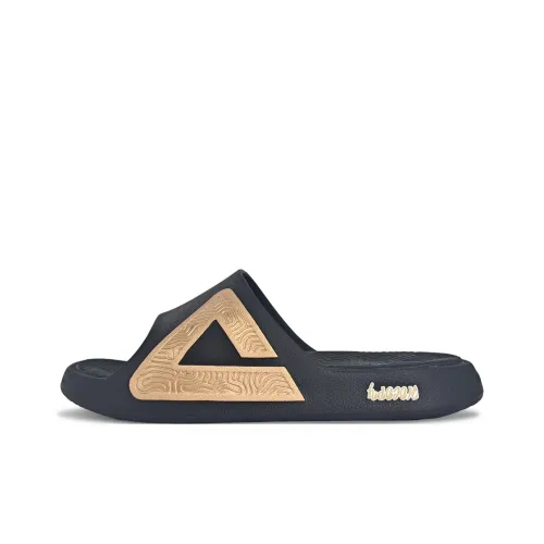 PEAK Tai Ji1,0 Тихий против запаха слип-он мужской черный золото