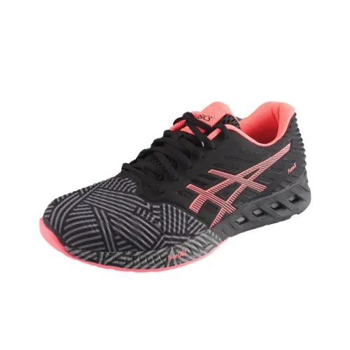 Asics Fuze Аbrasion Resistant Низкий Топ Беговые кроссовки Женские Черные