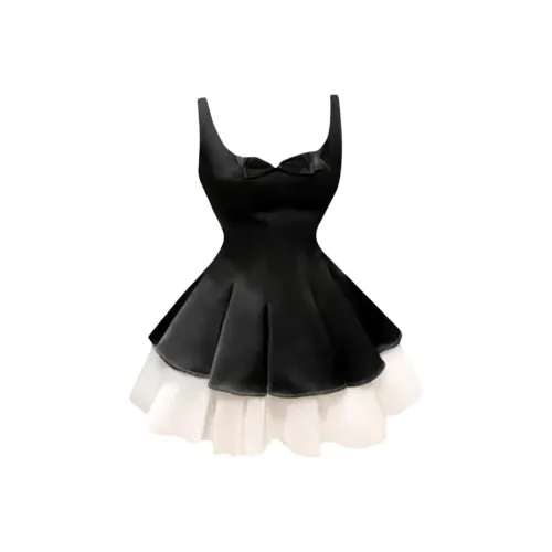 POPO.INFO Черные Женские Слиплатья