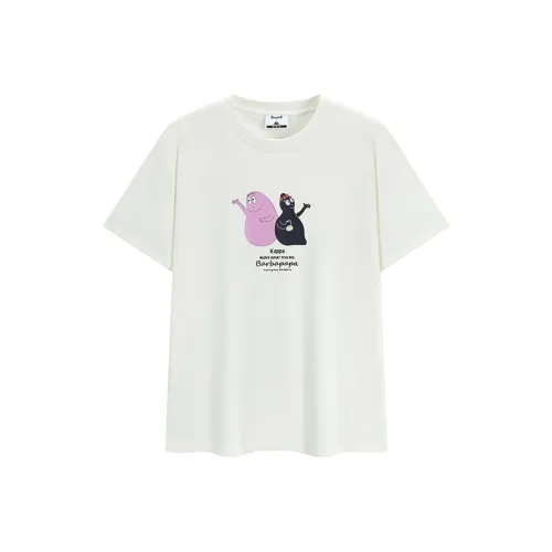 KAPPA Белый 0051 Унисекс Футболка