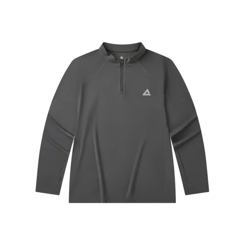 PEAK Бег Т-Рубашка Унисекс Магнитно-Серый