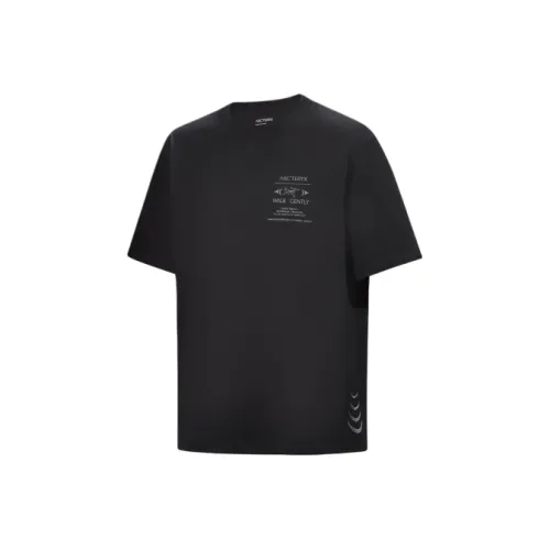 Arcteryx Walk Gently Series SS25 Cotton Salmon Leather T-Shirt Unisex Арктерикс Walk Gently Series SS25 Хлопок Лосось Кожа Т-Рубашка Унисекс