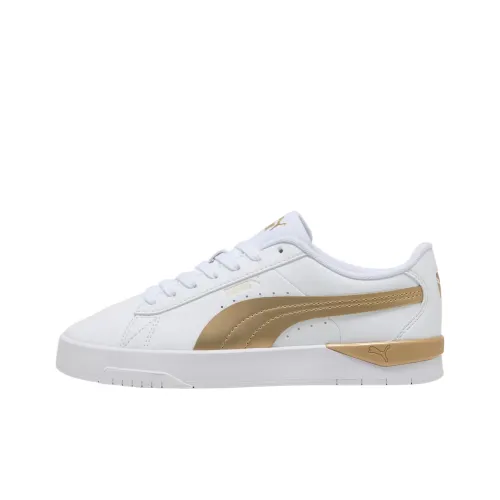 PUMA Jada Low Топ Кроссовки для скейтбординга Женские Белые Золотые