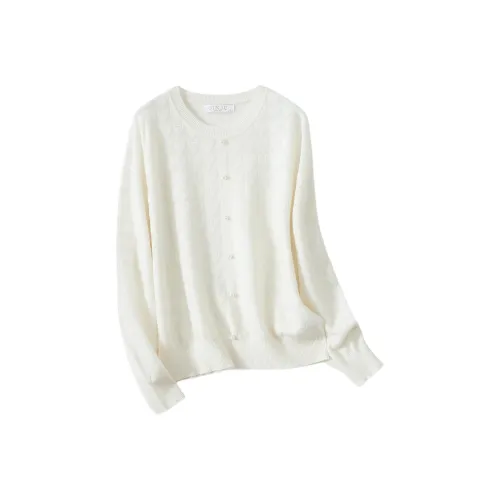 JINJU Белый Женские Трикотаж