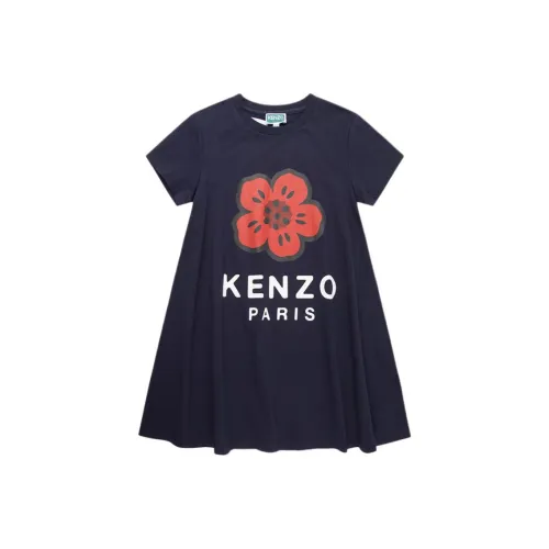 KENZO Темно-синий Kids Платья