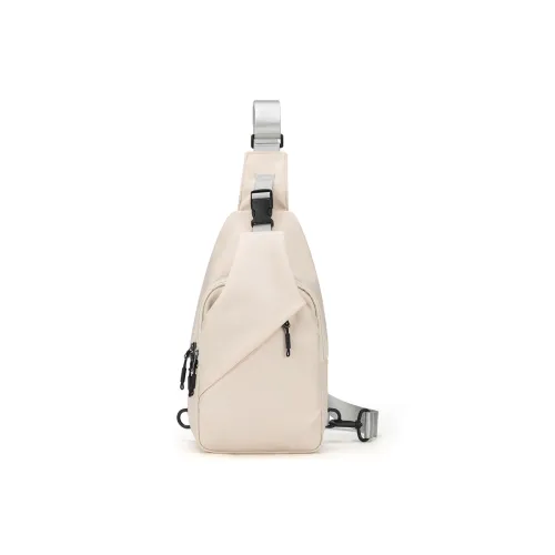 L M Полиэстер Курьерская Сумка Сумка через плечо Обычная Мужская Черная Серый Экрю Армейский Зеленый