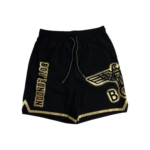 Boy London Повседневные шорты Унисекс Черные