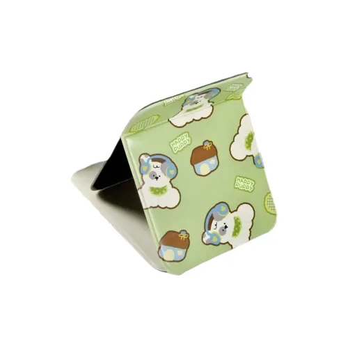 YUNNA Авокадо-зеленый Наушники Щенок Сложное Зеркальце Макияжное Зеркало Подставка для стола Домашнее переносное