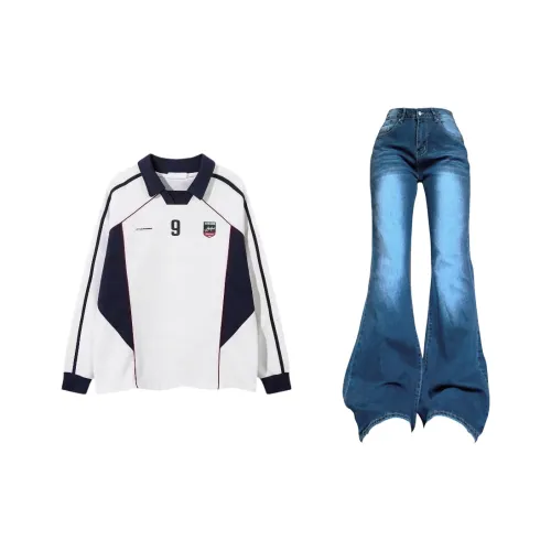 ABCNF Женские спортивные костюмы с толстовками