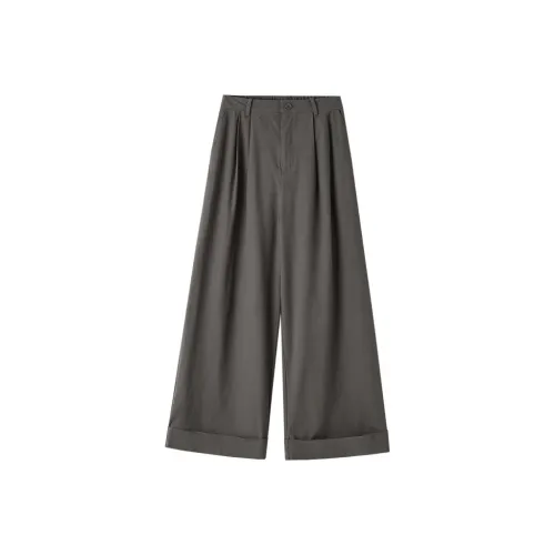 Dme Холодный серый Женские Повседневные Брюки