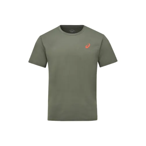 Asics Mantle Зеленый Мужская Футболка