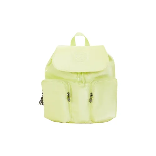 Kipling Ткань Рюкзак Средний Унисекс Sunshine Лимонно-желтый