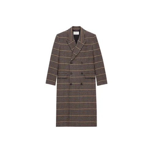 SAINT LAURENT Многоцветное Мужское Пальто