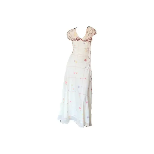 SECFLY OFFICIAL Короткий рукав Платье Женское