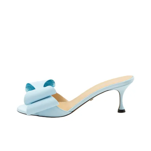 MACH MACH Le Cadeau Слипоны 6,5 см Женские Синие