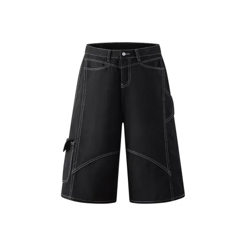 KEIRANDUN Унисекс Джинсовые Шорты