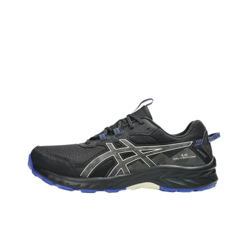 Asics Gel Venture 10 Low Топ Беговые кроссовки Мужские Черные