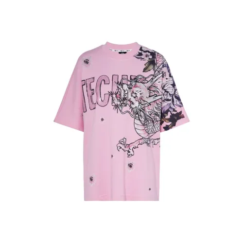 TCH Розовая унисекс футболка T