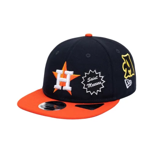 New Era Houston Astronaut Team Полиэстер Кепки Женские Морской синий