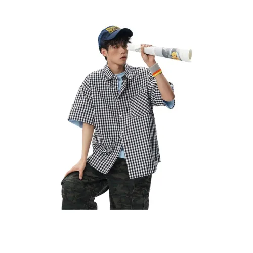 SOLIDITY Короткий рукав рубашка унисекс