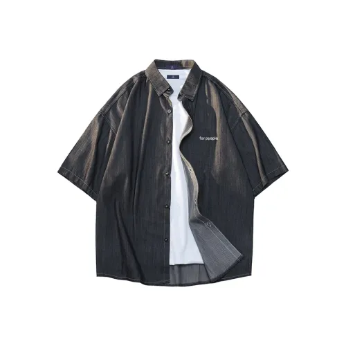 FAX FOR FMACM Темно-серая унисекс рубашка