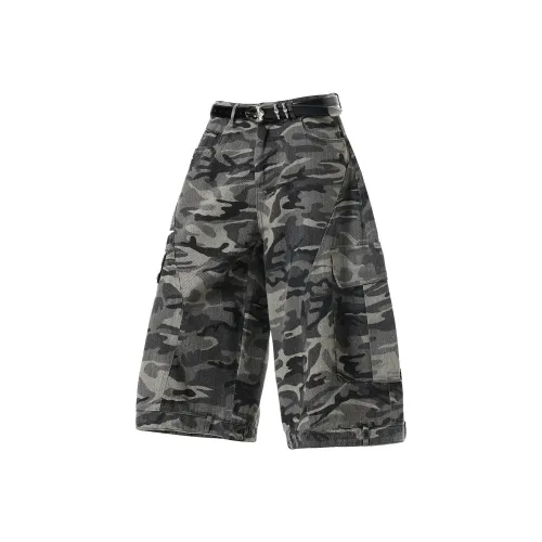 KNOCKSPARK Камуфляж Унисекс Шорты Карго