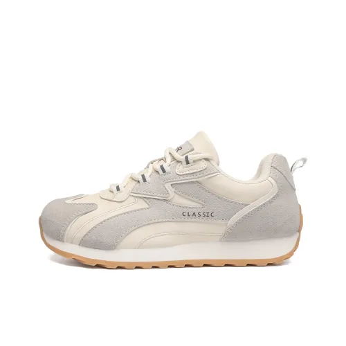 ZHR Низкий Топ Casual Женский Бежевый