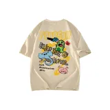 Светлый бежево-абрикосовый.