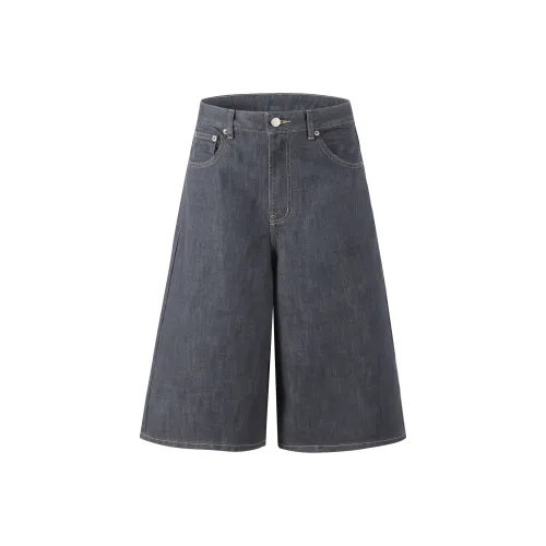 MAKEMOREKMR Blue Unisex Джинсовые шорты