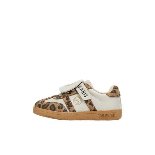 TARANIS 3-й класс Детский сад Обувь Кроссовки для скейтбординга Белый Желтый Леопардовый принт Детский