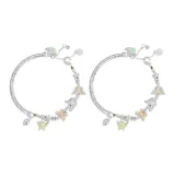 Фухуан Многоцветный Браслет с Бабочкой (1 пара)