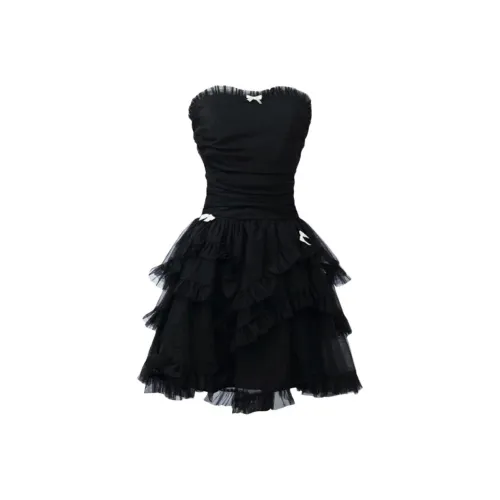 POPO.INFO Без рукавов Платье Женское