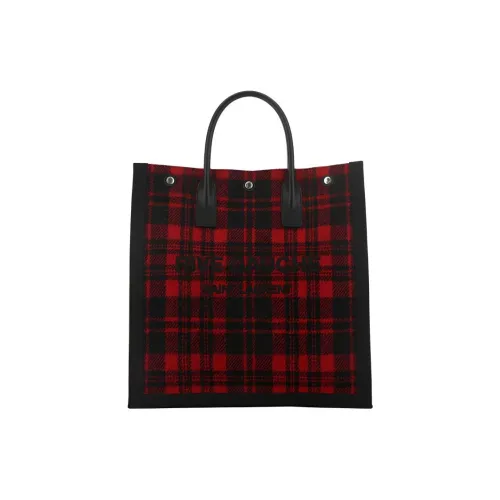 SAINT LAURENT Шерсть с овчиной сумка унисекс красный