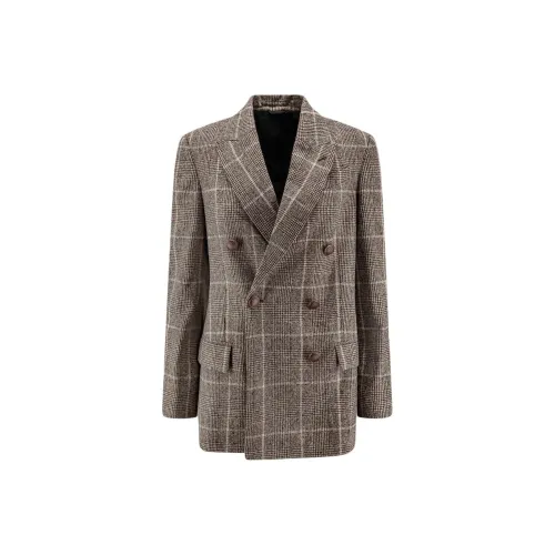 BRUNELLO CUCINELLI Бизнес-костюм женский коричневый