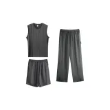 74213+74151 Парижский серый Набор из трех предметов