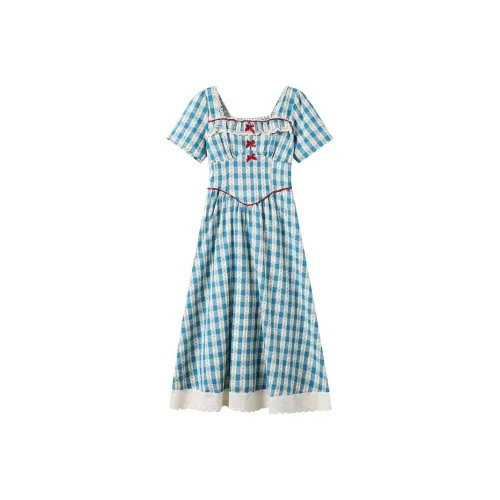 GULIANFEI Короткий рукав Платье Женское