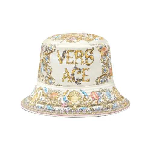 VERSACE Хлопок полиэстер Шляпы ведра Женские Айвори