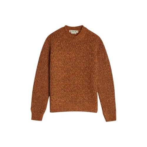 Marni Оранжевый Красный Мужские Свитера