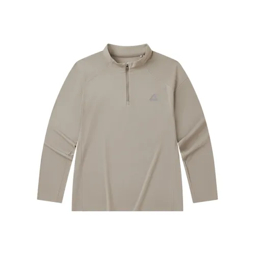 PEAK Горохово-зеленый Унисекс Бег T-рубашки