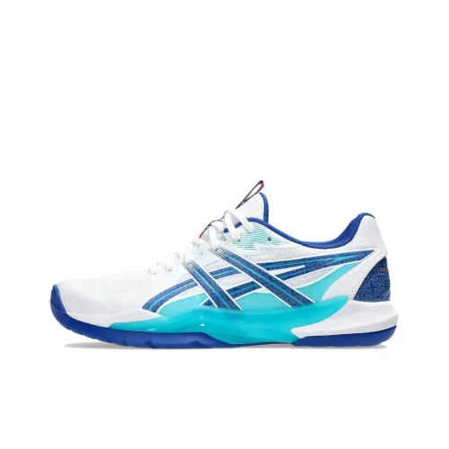 Asics POWERBREAK FF Бадминтонная обувь Низкий топ Синий Белый Мужской