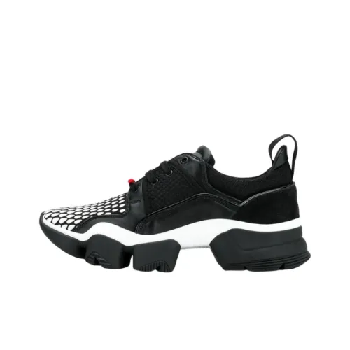 Givenchy JAW series Низкий топ Толстая подошва Кроссовки Мужские Черные