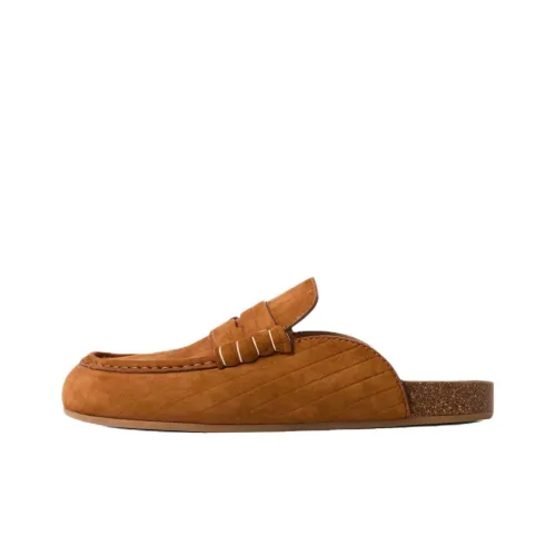 JW Anderson Домашние тапочки Мужские Коричневые