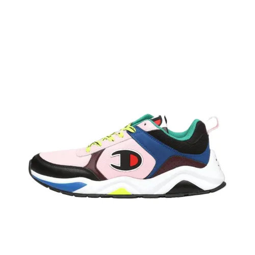 Champion 93 Eighteen Блок Износостойкий Низкий Топ Повседневная Обувь Мужская Розовый Черный