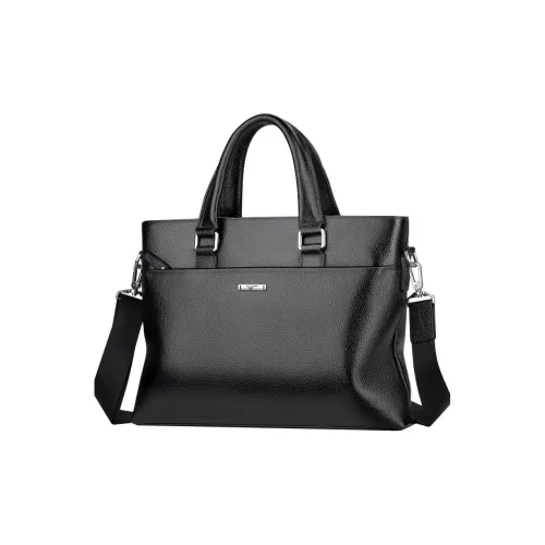 SEPTWOLVES Корова Кожа Сумка Стандартная Мужская Черная